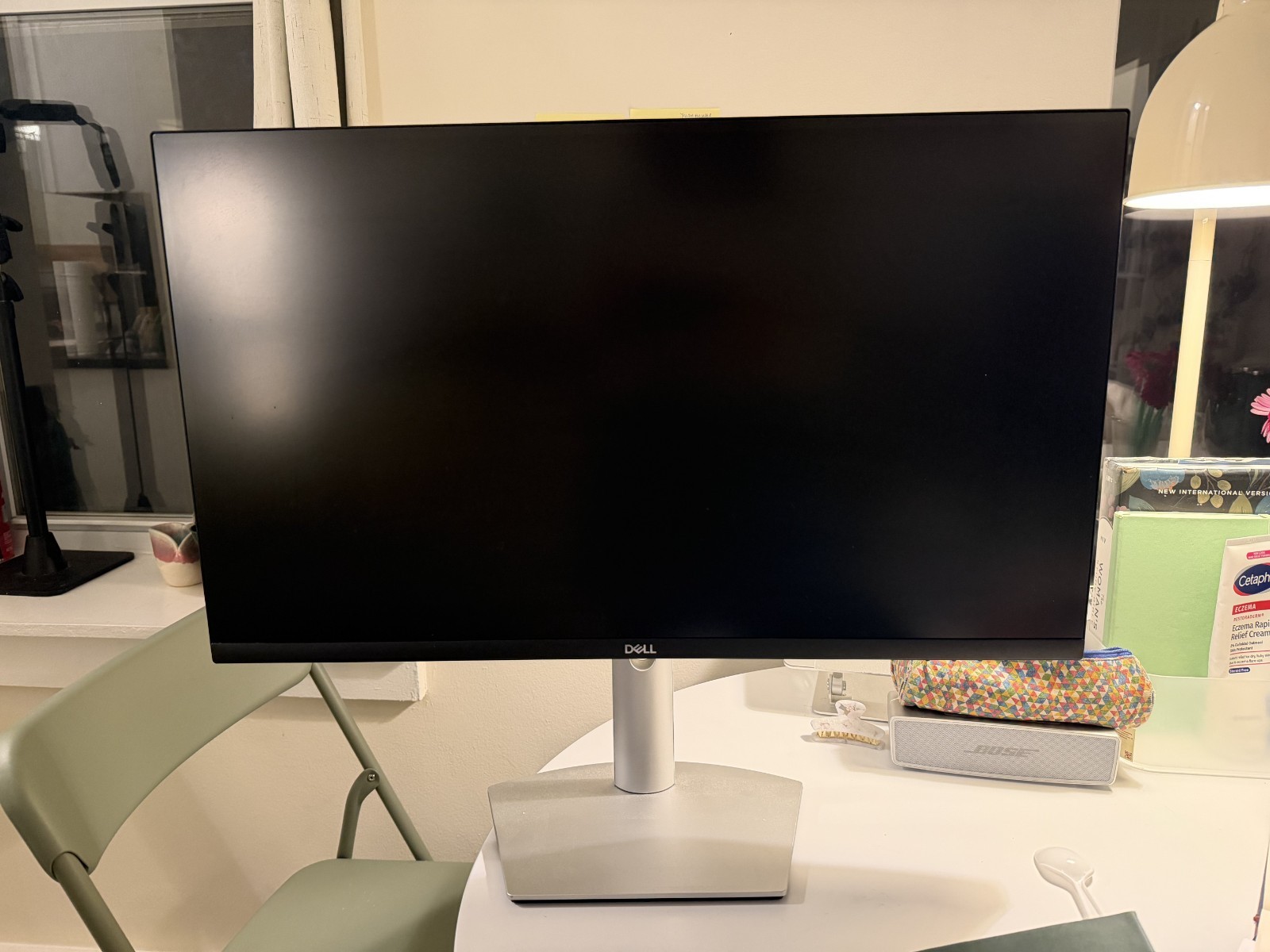 Dell S2722QC 27 inch 4K UHD Monitor - Platinum Silver (original box)