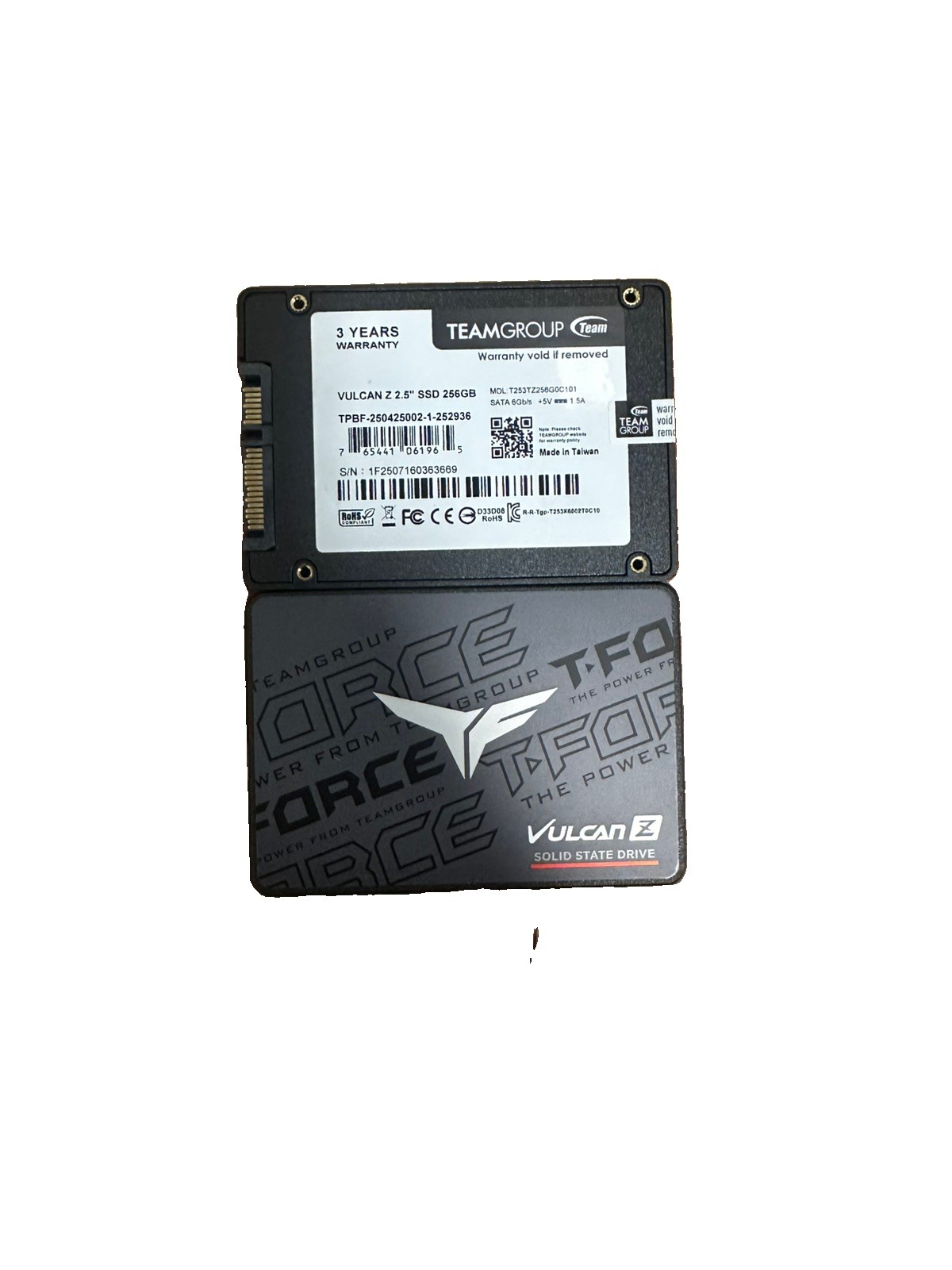 TEAMGROUP T-Force Vulcan Z 256GB 2.5 SSD