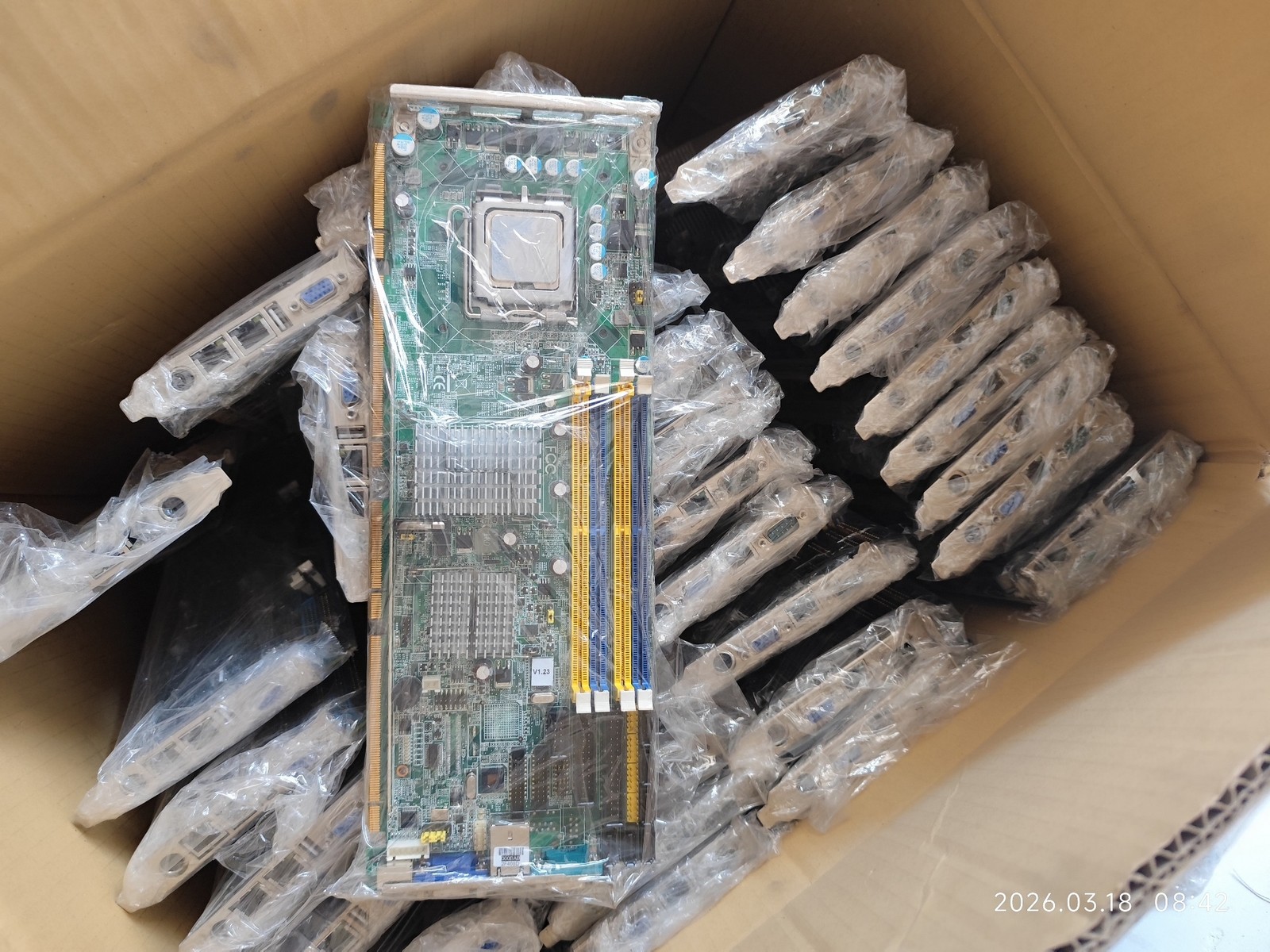 PCE-5124VG PCE-5124 E8400 CPU Board Advantech Motherboard