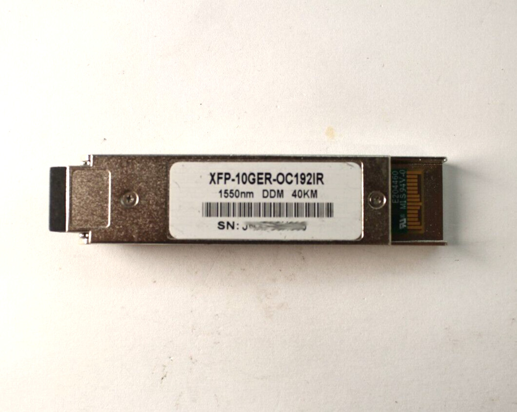 Compatible with Cisco XFP-10GER-OC192IR 10GBASE-ER XFP 1550nm DDM 40km