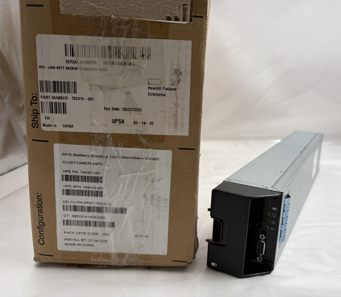 HPE DPST-750AB A 500W POWER SUPPLY WITH BATTERY BACKUP BRAND NEW