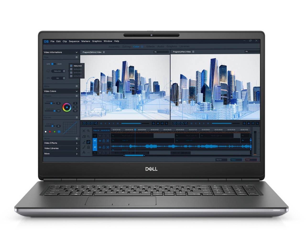 Dell Precision 7760 17.3" i9-11950H A3000 64GB 256GB SSD W11P Low Battery Health