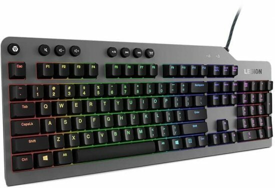 Lenovo Legion K500 RGB Mechanical Gaming Keyboard True Colors Shine USB Wired