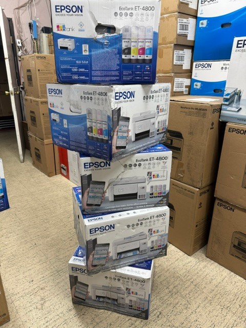 Epson EcoTank ET-4800 All-In-One Wireless Color Inkjet Printer Scanner Copier