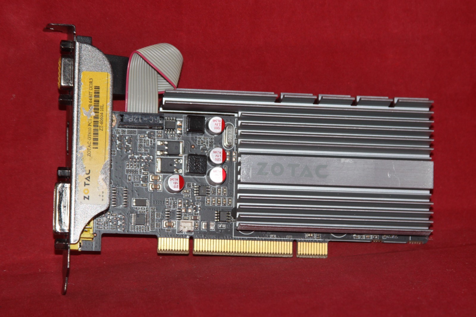 Zotac GeForce GT610 512MB 64BIT DDR3, PCI Graphics Card. (ZT-60604-10L)