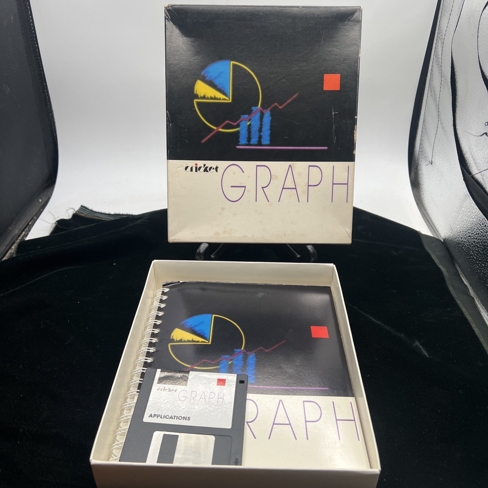 Rare Vintage Demo Copy Cricket Graph Graphing Software Apple Macintosh