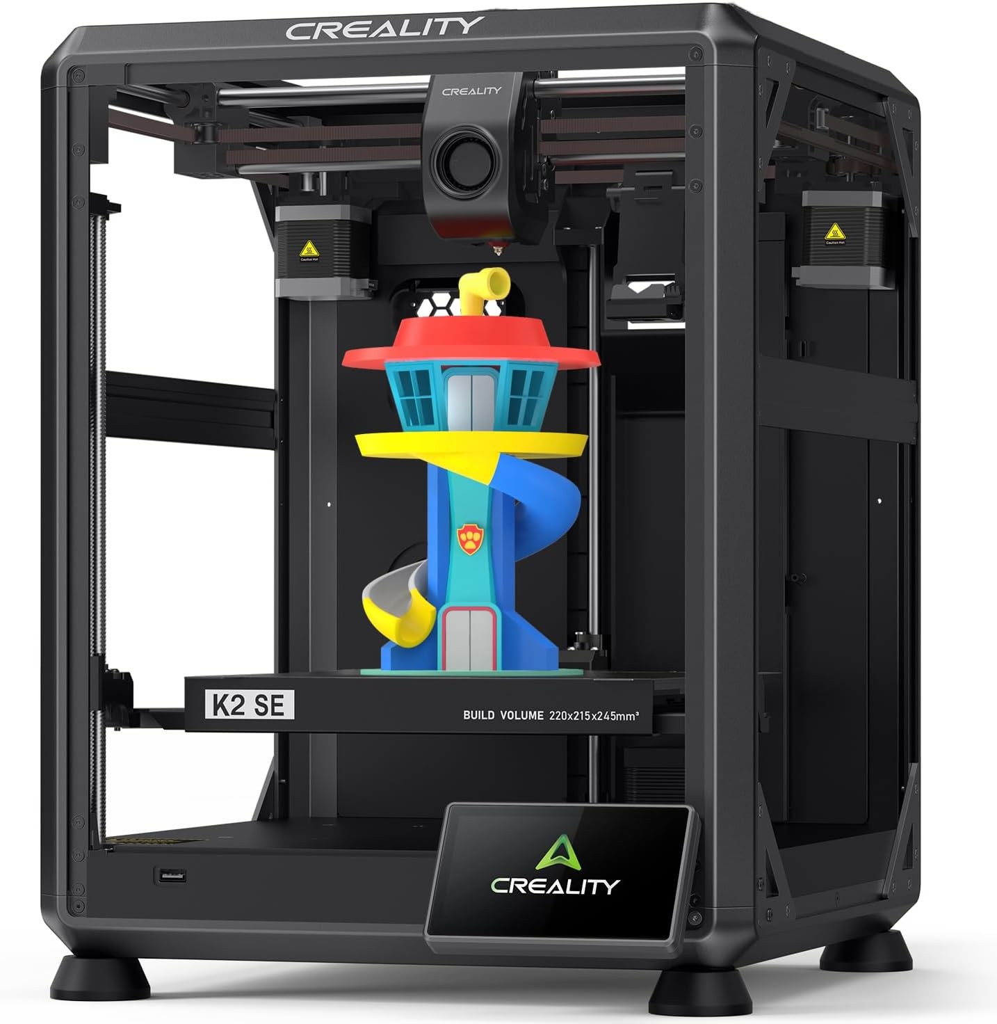 Creality K2 SE 3D Printer 500mm/s Compact Multicolor with CFS Auto Leveling