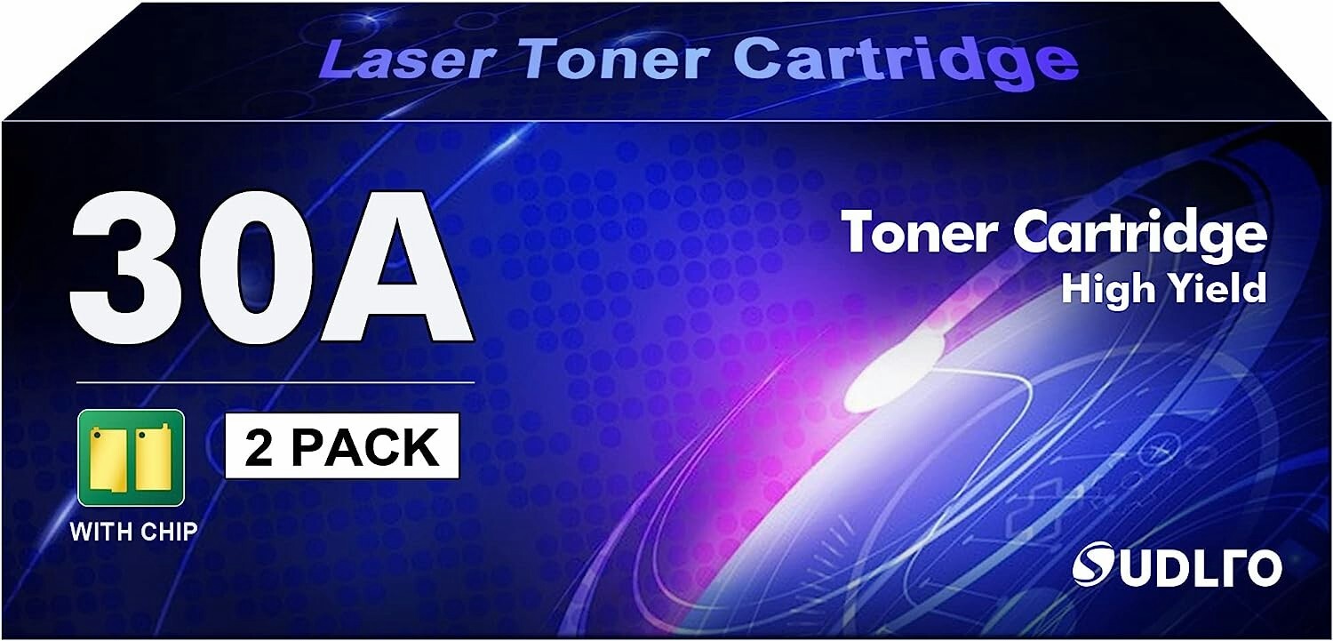 30A Black Toner Cartridge CF230A Replacement for HP 30A CF230A 30X CF230X Compat