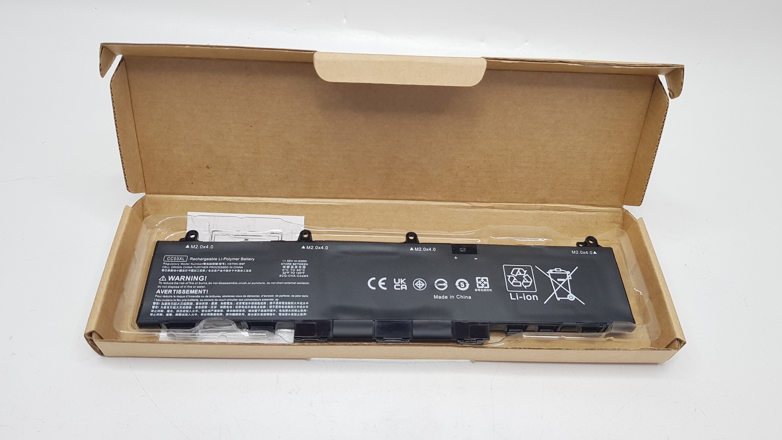 Generic Battery For HP EliteBook 830 G7 G8 835 11.55V 53Wh 4400mAh Type CC03XL