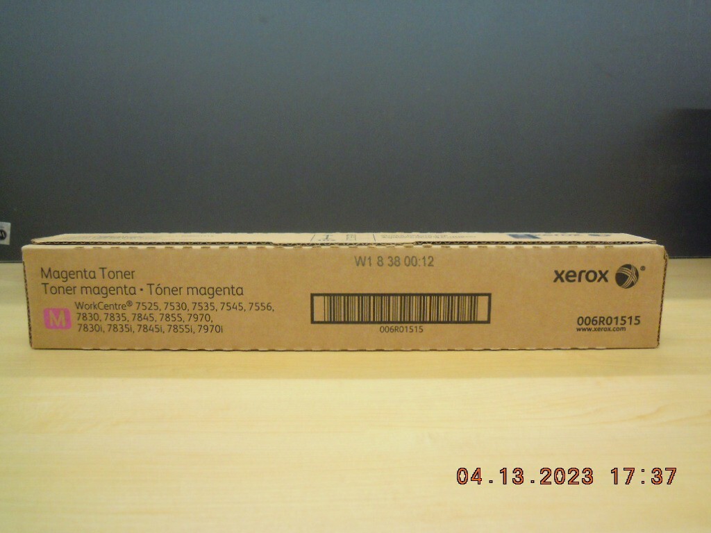 New Sealed Genuine Xerox 006R01515 Magenta Toner Cartridge WorkCentre 7970i 7556