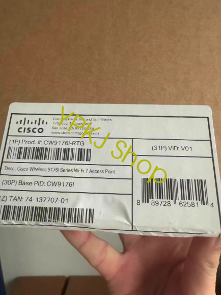 1PCS NEW Cisco CW9176I-RTG Wi-Fi7 Wireless ap Fast delivery Via Fedex/DHL