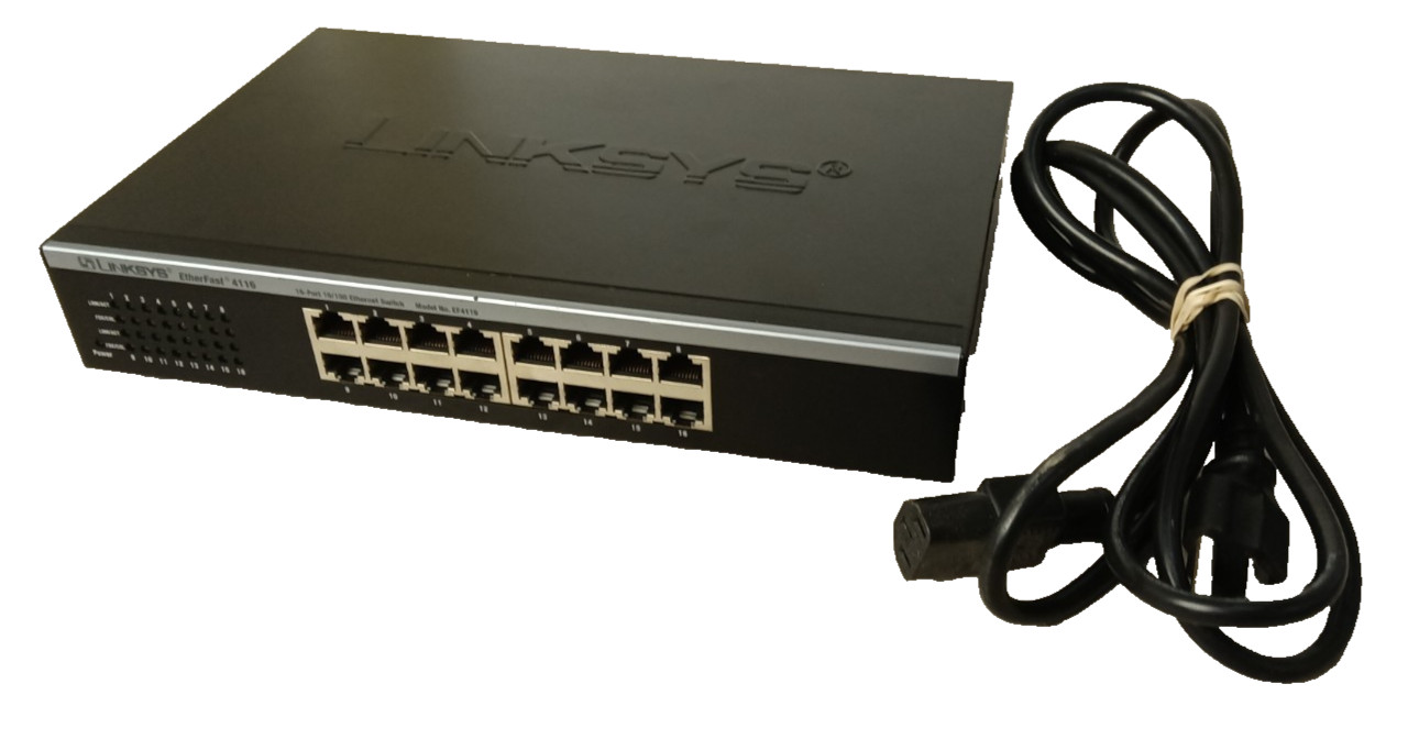 Linksys EtherFast 4116 EF4116 16-Port 10/100Mbps Ethernet Switch