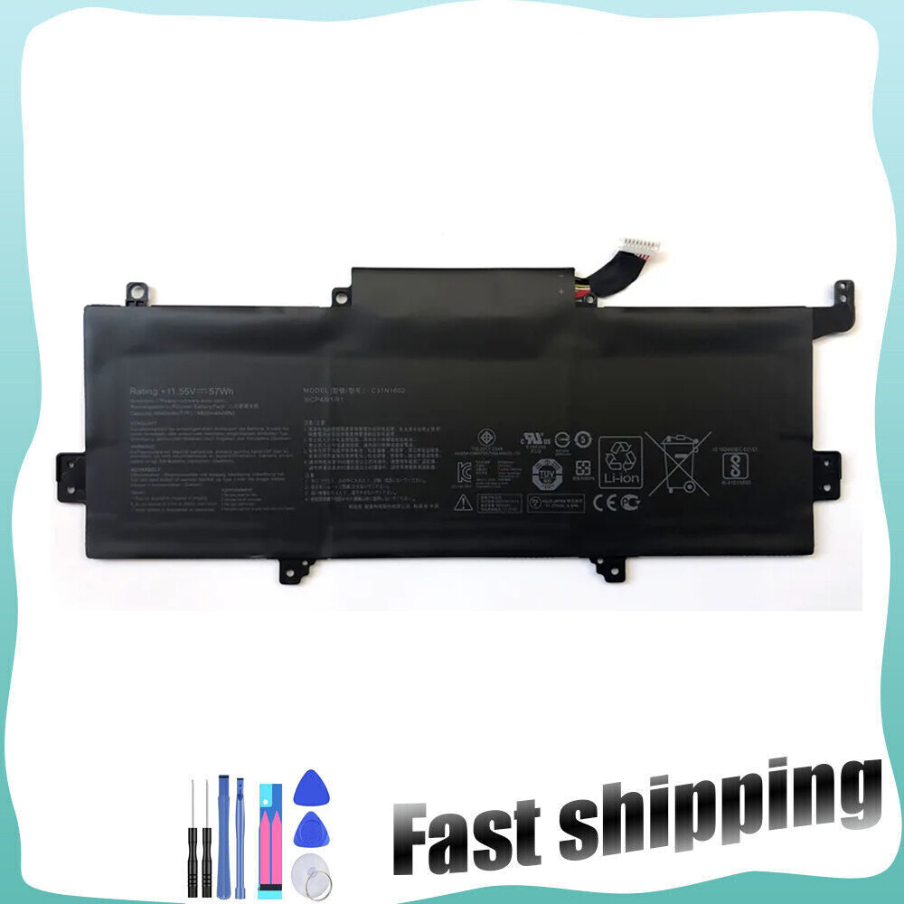 New C31N1602 Battery for Asus Zenbook UX330UA U3000U UX330U UX330UAK