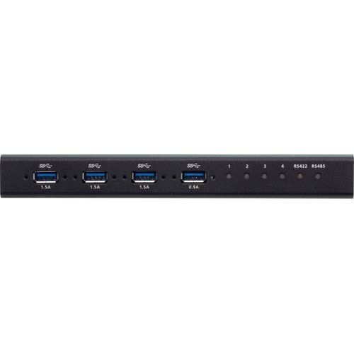 ATEN 4 x 4 USB 3.1 Gen 1 Industrial Hub Switch (us3344i)