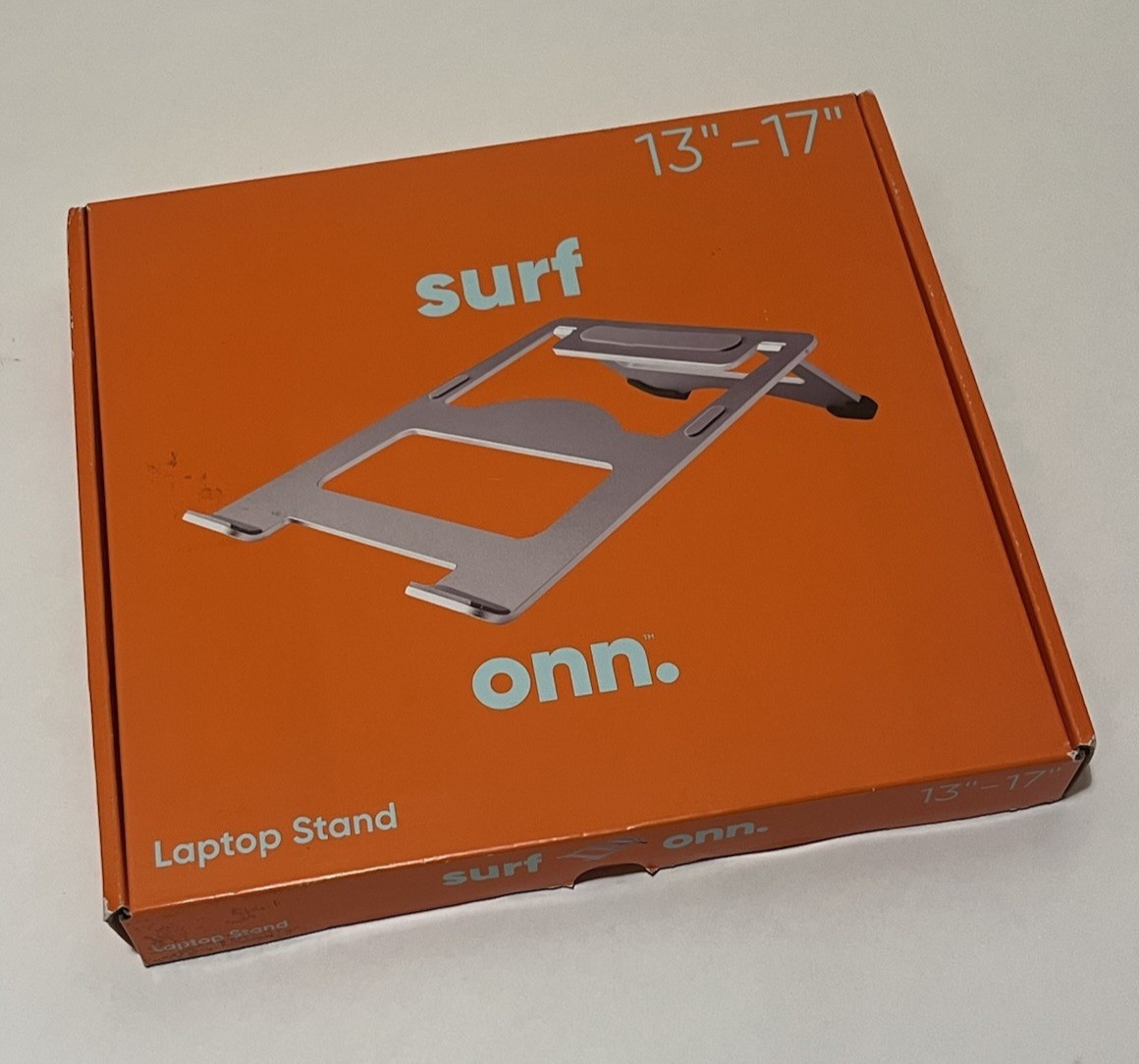 Laptop/Tablet Stand Surf Onn Compatible W Most 13"-17" Laptops NEW Open Box