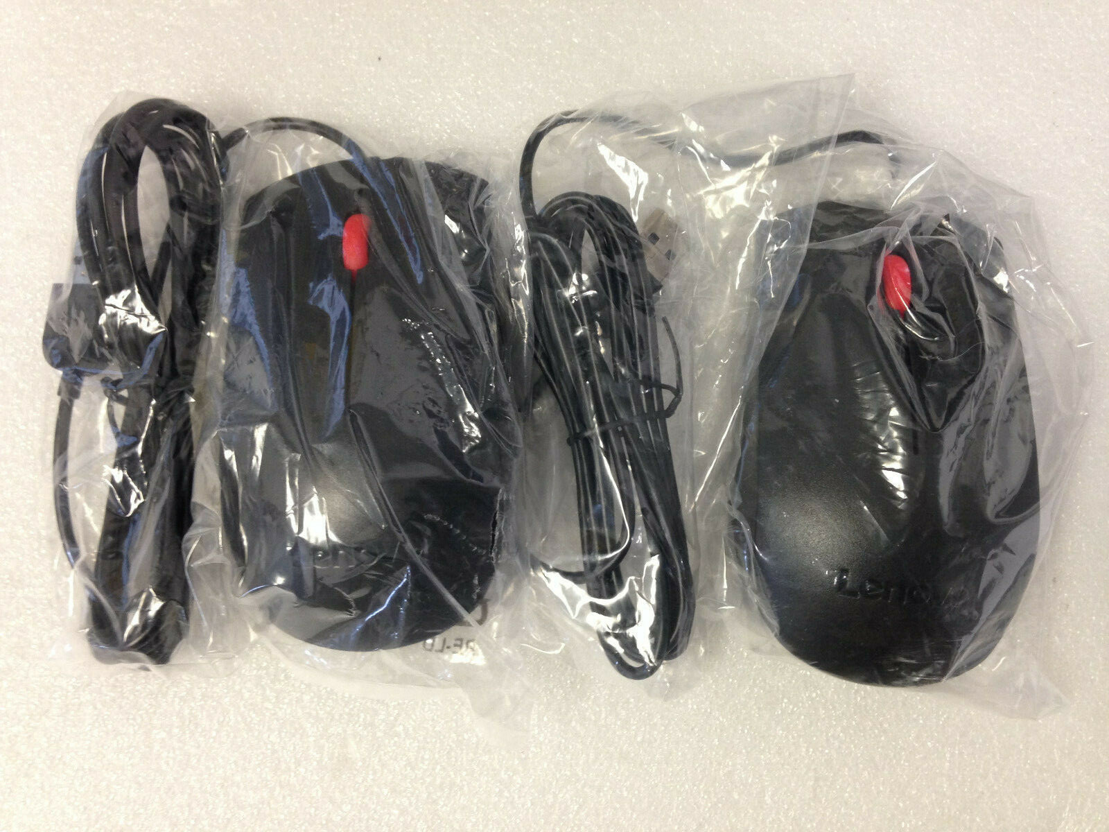 Lot 2  Lenovo/ IBM FRU P/N 00PH133 Black USB Mouse