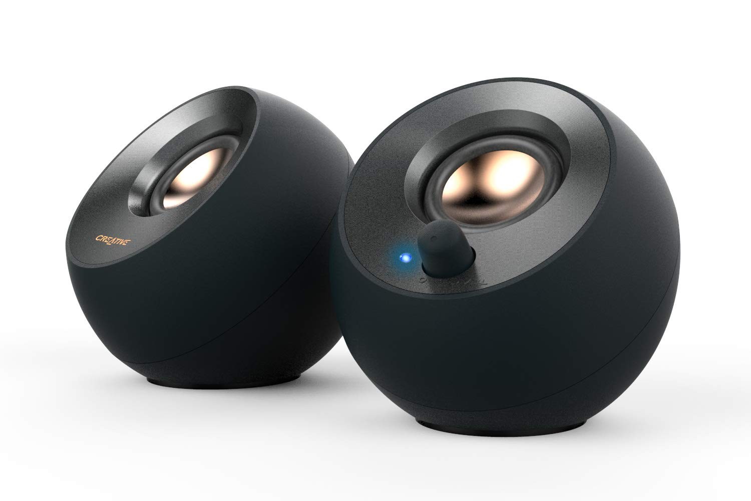 Labs Pebble V2 2 Channel Stereo USB Computer Speaker PC Desktop Laptop Black
