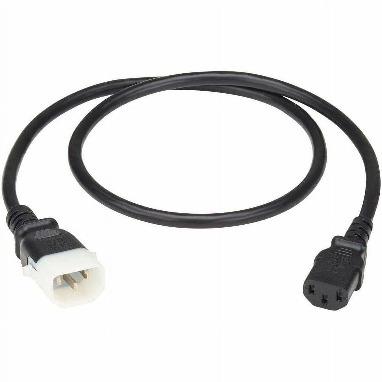Tripplite P005E03 Power Cord C13 to P-Lock C14 3ft 14AWG Black