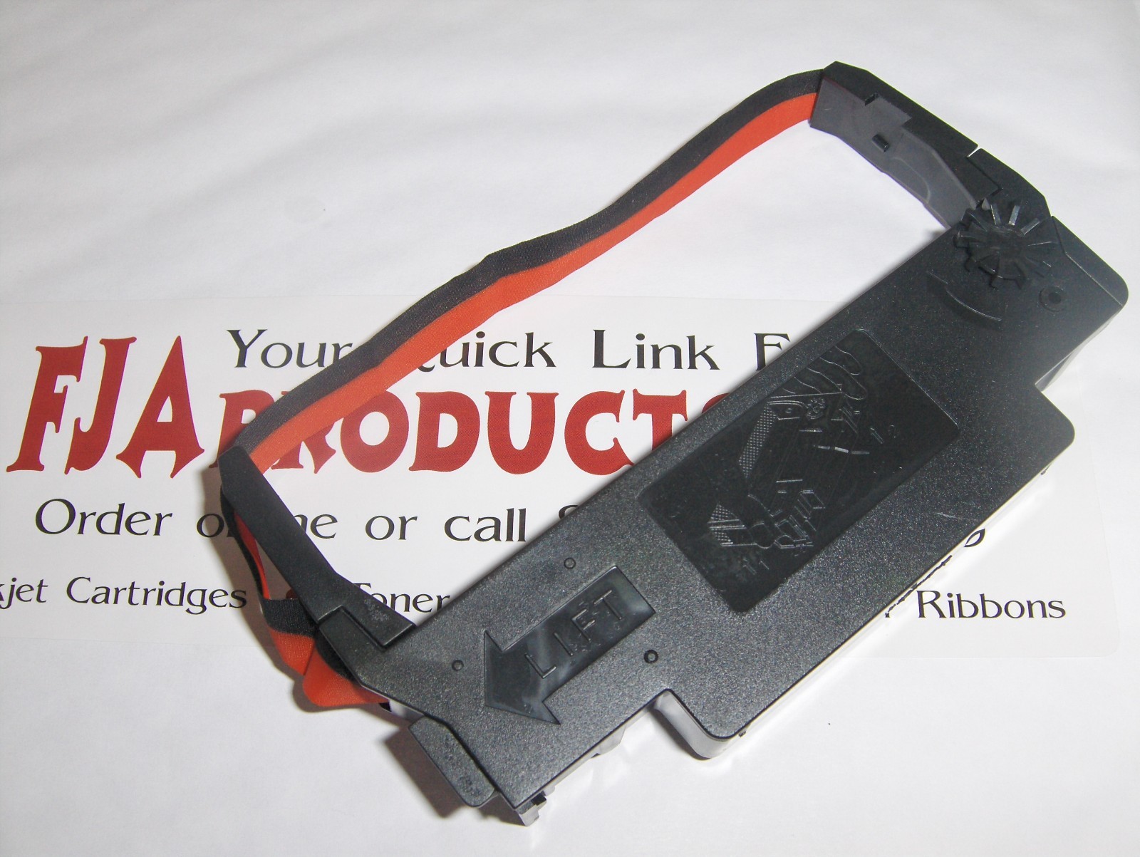 6 RIBBON FOR EPSON TM-U220B TM-U220D TMU220D - Black/Red ERC30 / ERC34 / ERC38BR