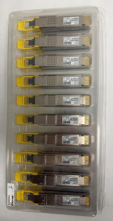 Lot of 10 NEW Genuine Juniper QDD-400G-DR4 Transceiver 740-085351