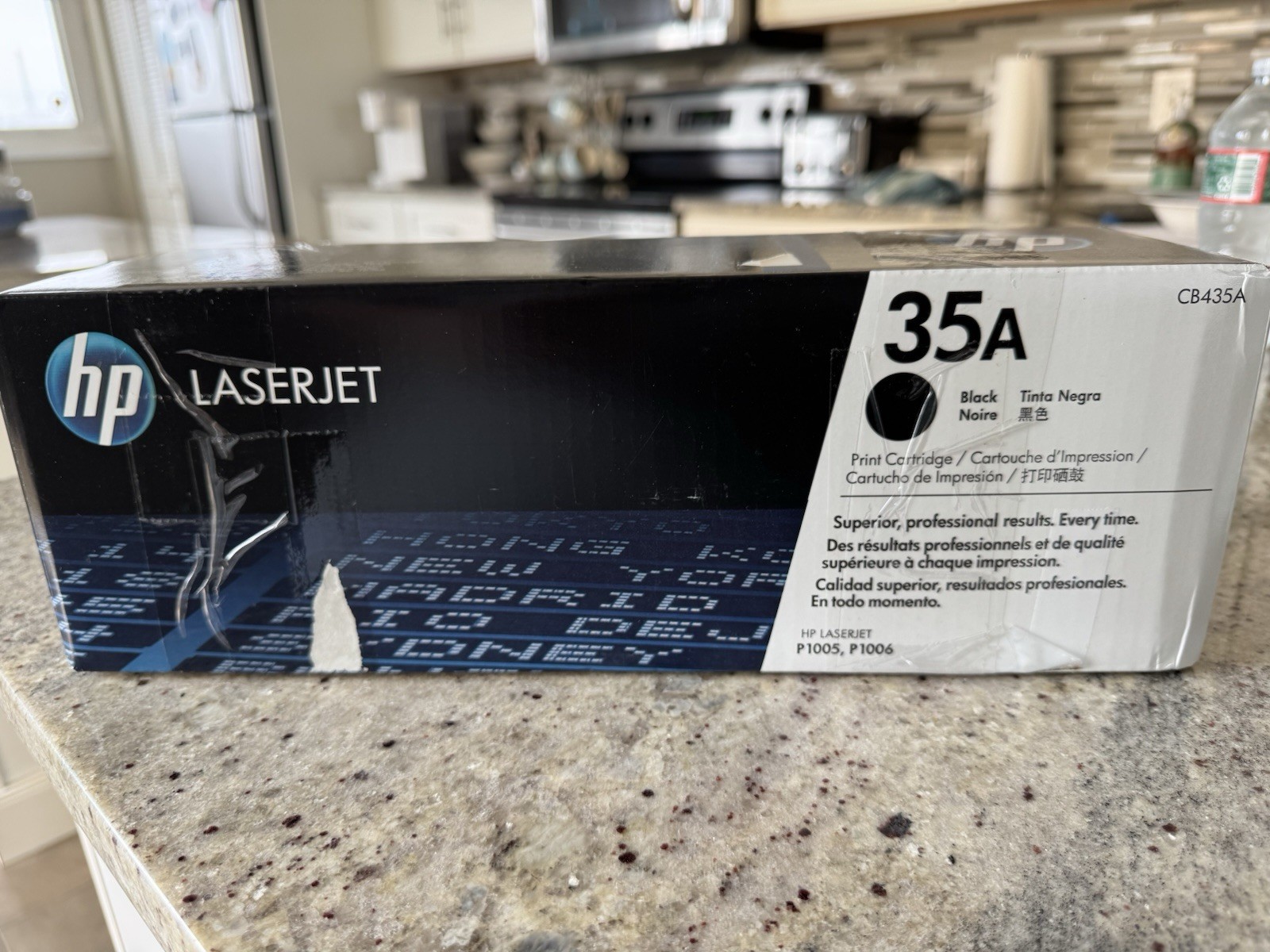 Genuine HP 35A CB435A LaserJet Toner Cartridge SEALED NEW