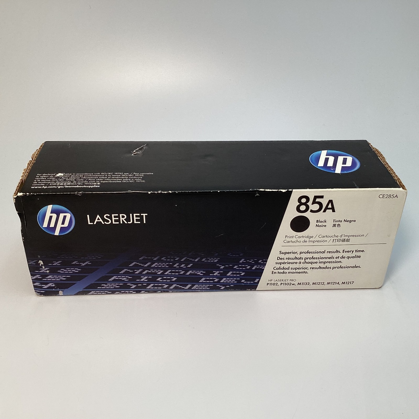 HP 85A CE285A Black Genuine LaserJet Toner Cartridge Exp 11/2017 - New / Sealed