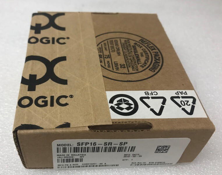 Qlogic SFP16-SR-SP 16GBase-SW SFP+ 850nm 100m HD8315201  LC MM Transceiver