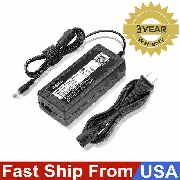 UL12V 5A 60W AC Adapter For LG E2060T-PN E2260V-PN E2360V-PN E2360VT LED Monitor