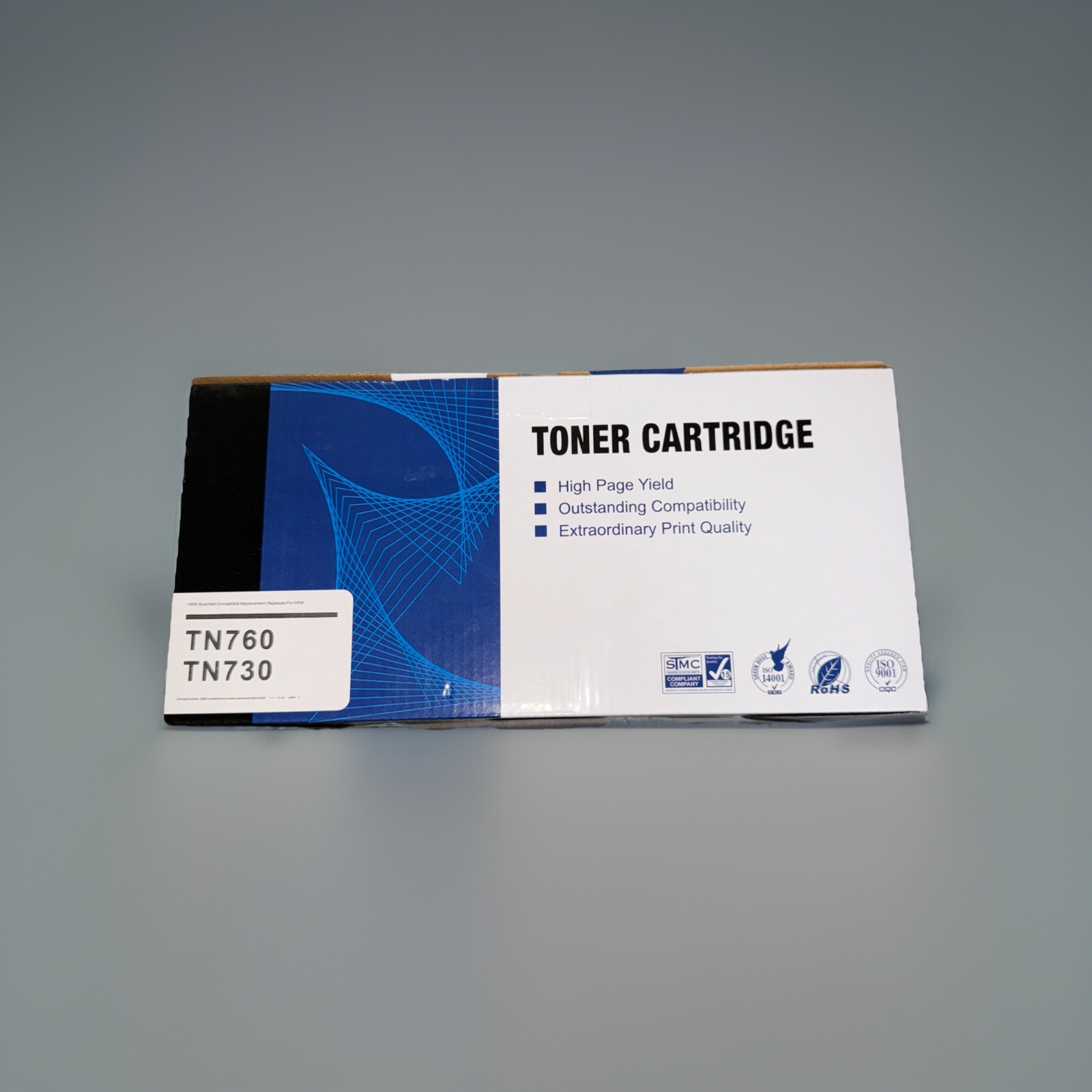 2x TN760 Toner Cartridge Replacement for Brother TN-760 TN730 TN-730 High Yield