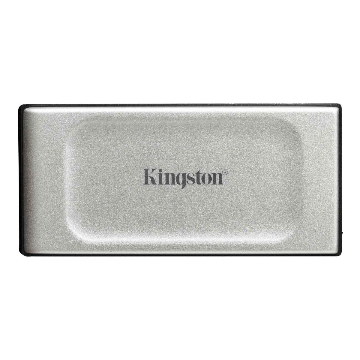 Dysk zewnętrzny SSD Kingston XS2000 2TB USB 3.2 Gen 2x2 (2000/2000MB/s) srebrno