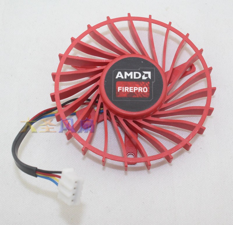 New For AMD Public Edition FirePro W7100 KFB0512HAA01 Graphics Card Fan