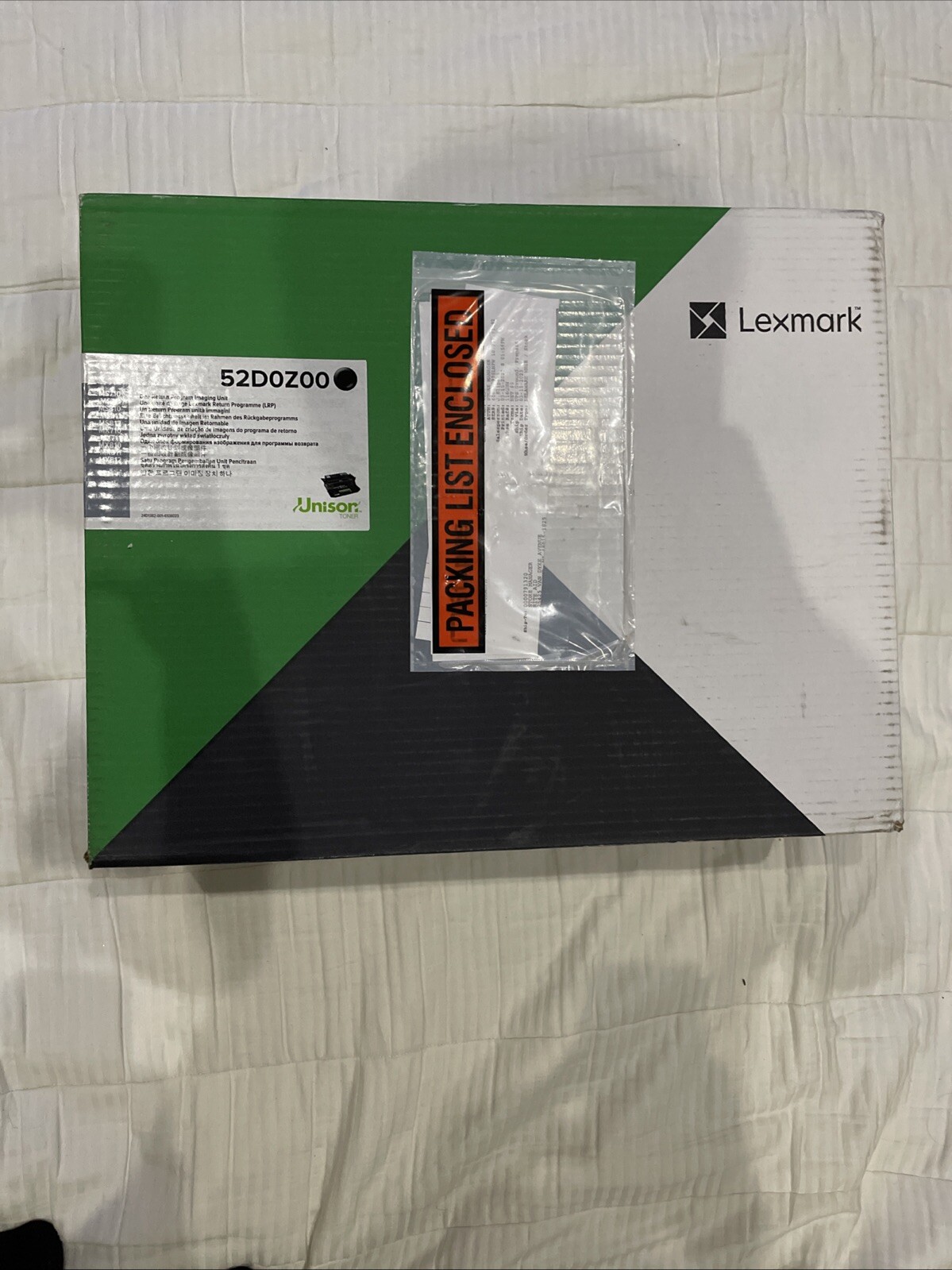 Lexmark 520Z (52D0Z00) Black Return Program Imaging Unit-NEW