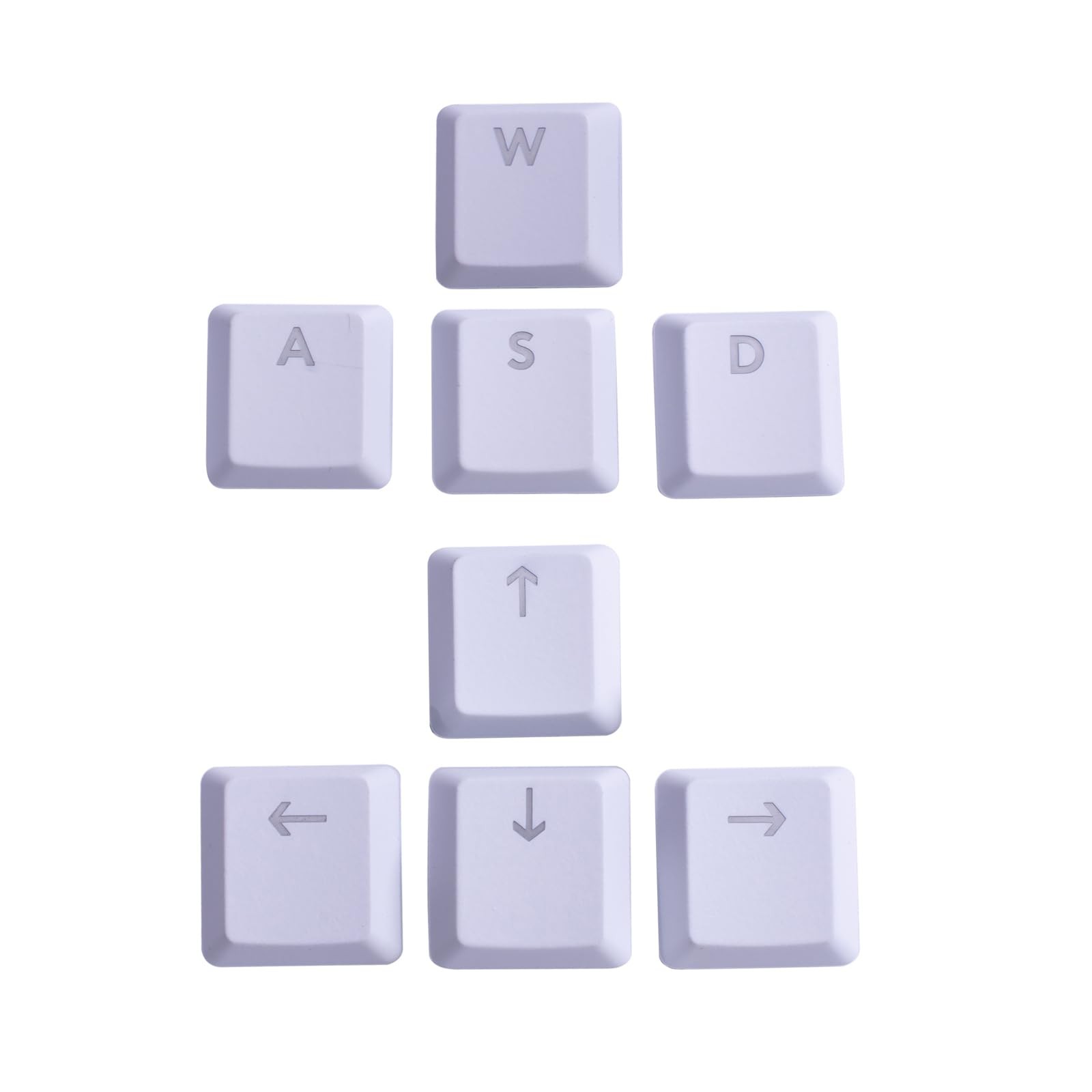 White Backlit WASD Direction Keys Replacement for Logi G913 G915