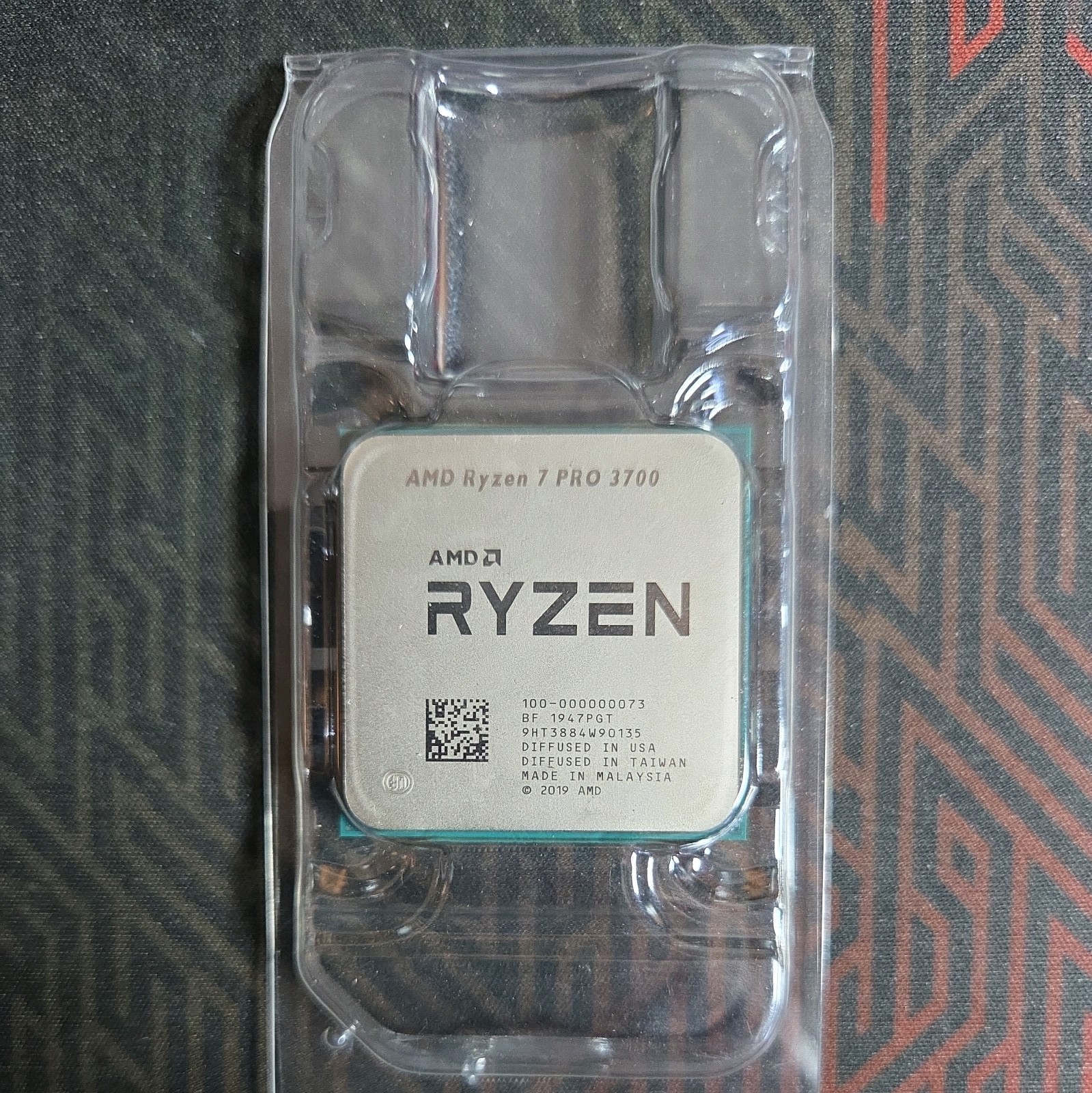 AMD Ryzen 7 PRO 3700 CPU Processor 8 Core 16 Thread AM4 CPU ONLY