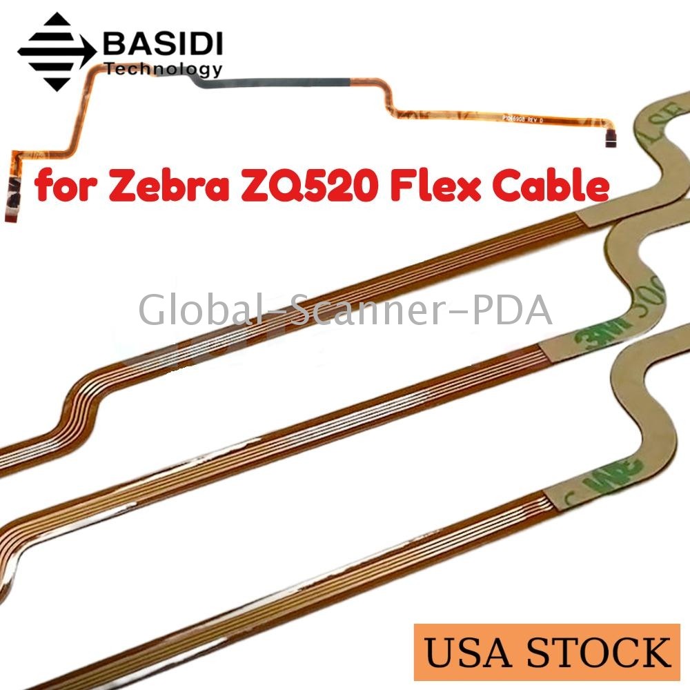 10PCS New Bar Label Sensor Flex Cable for Zebra ZQ520 Printer P1066908 P1076537