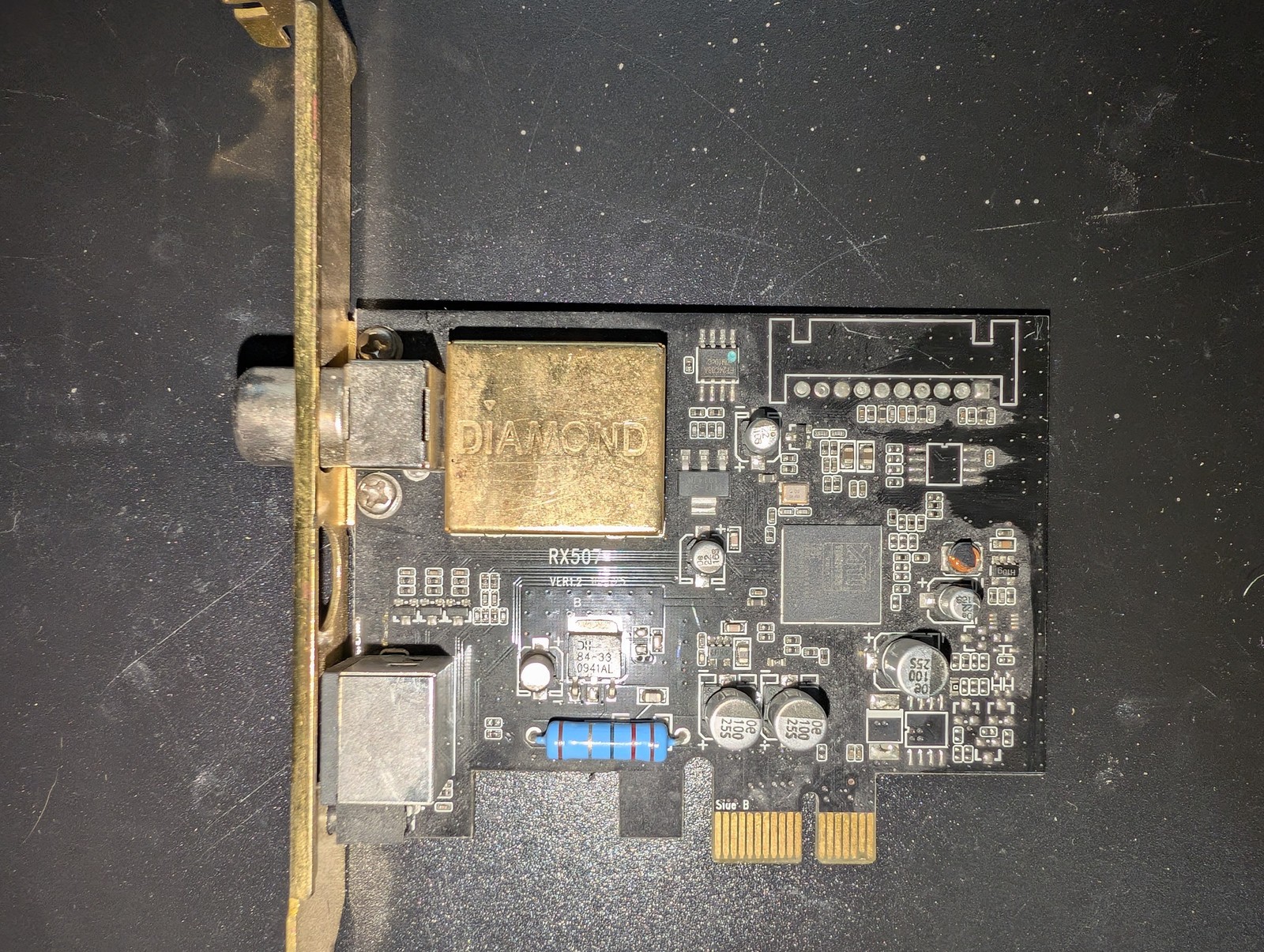 Diamond Multimedia RX507 PCIe x1 TV Tuner Capture Card ATI Theater Coax S-Video