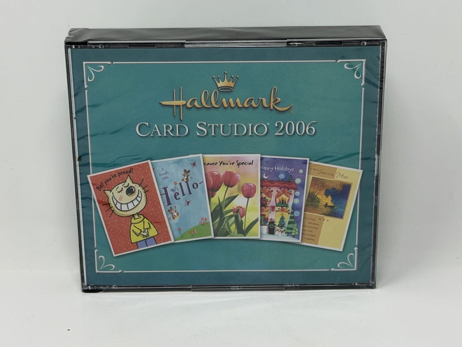 Hallmark Card Studio 2006 PC CD-ROM Creative Home Windows 98/Me/2000/XP 3 Disc