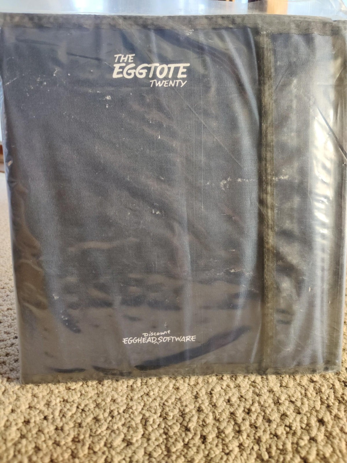 Rare - Egghead Software diskette folder "The Eggtote 20" - Vintage  Never opened