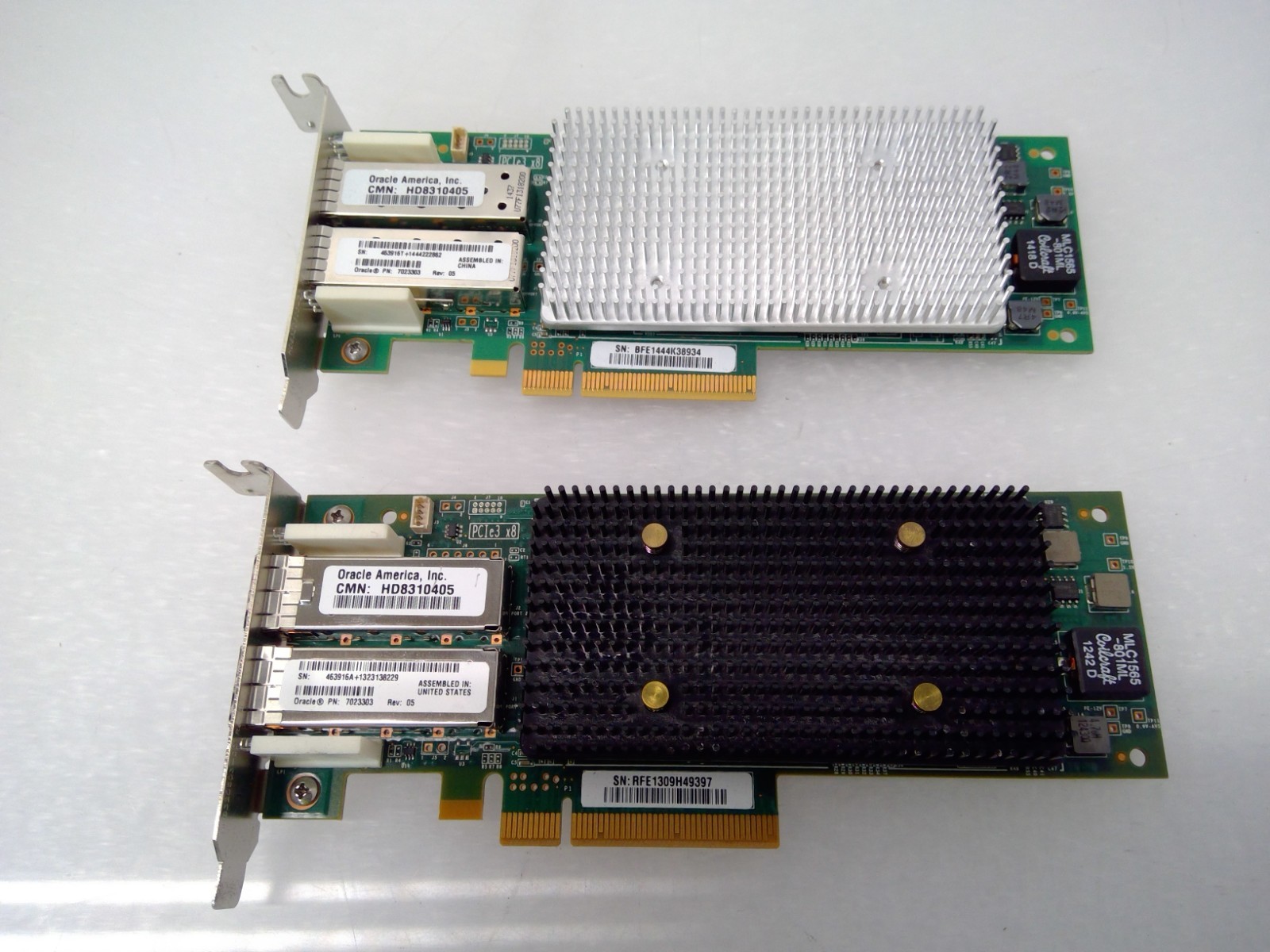 Sun Oracle 7023303   QLE8362-ORL Dual Port 16 GBp/s Fibre Channel HBA *Read*