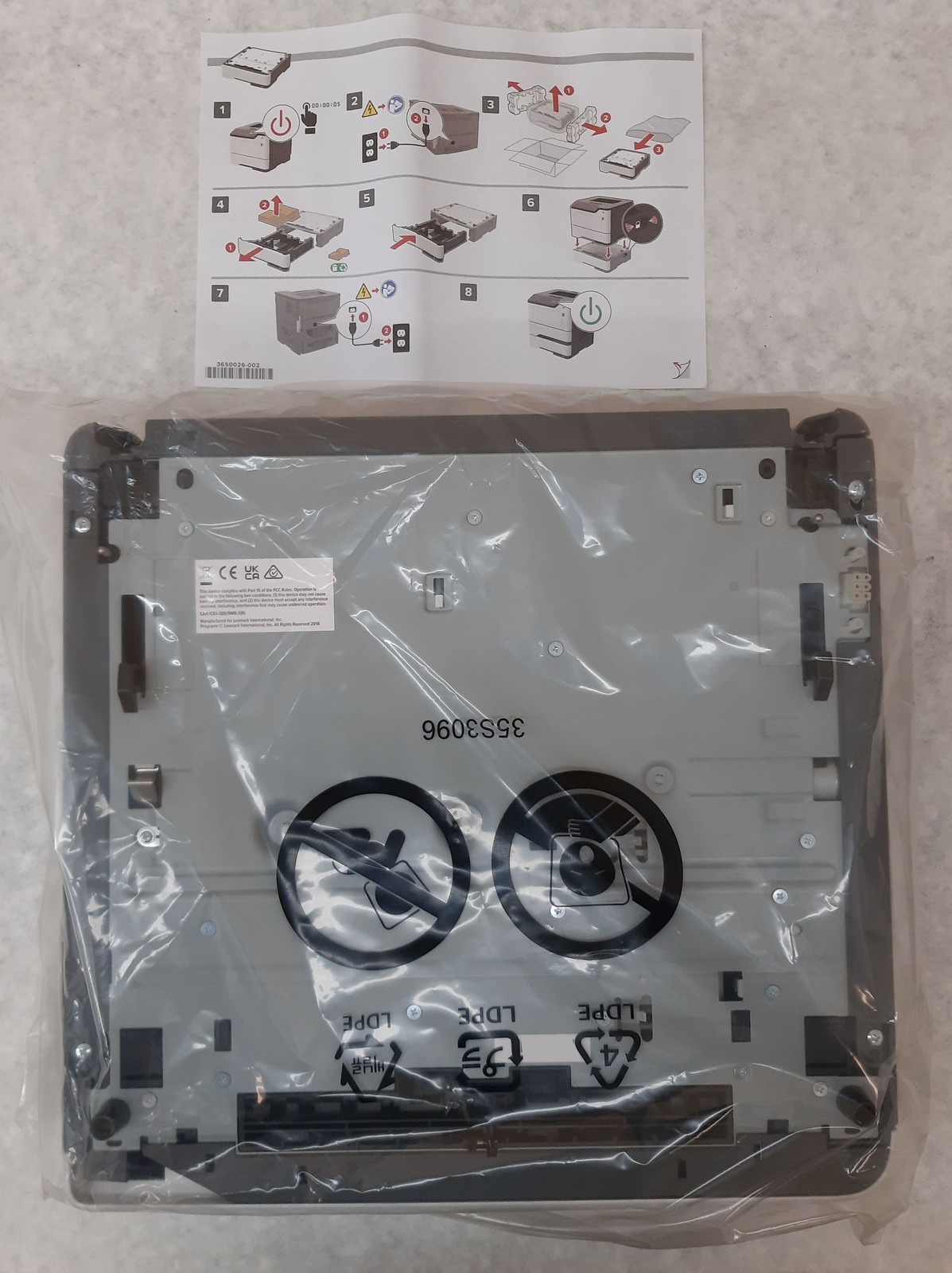 Lexmark 36S3110 550-Sheet Tray *Read for Compatibility*