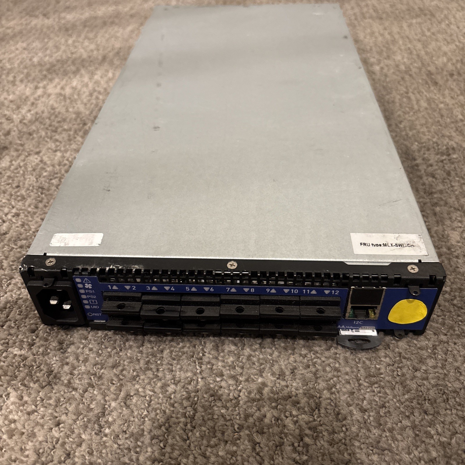 Mellanox MSX6005F-1BFS InfiniBand Switch 12 QSFP+ Ports SX6005 SwitchX-2 ARK