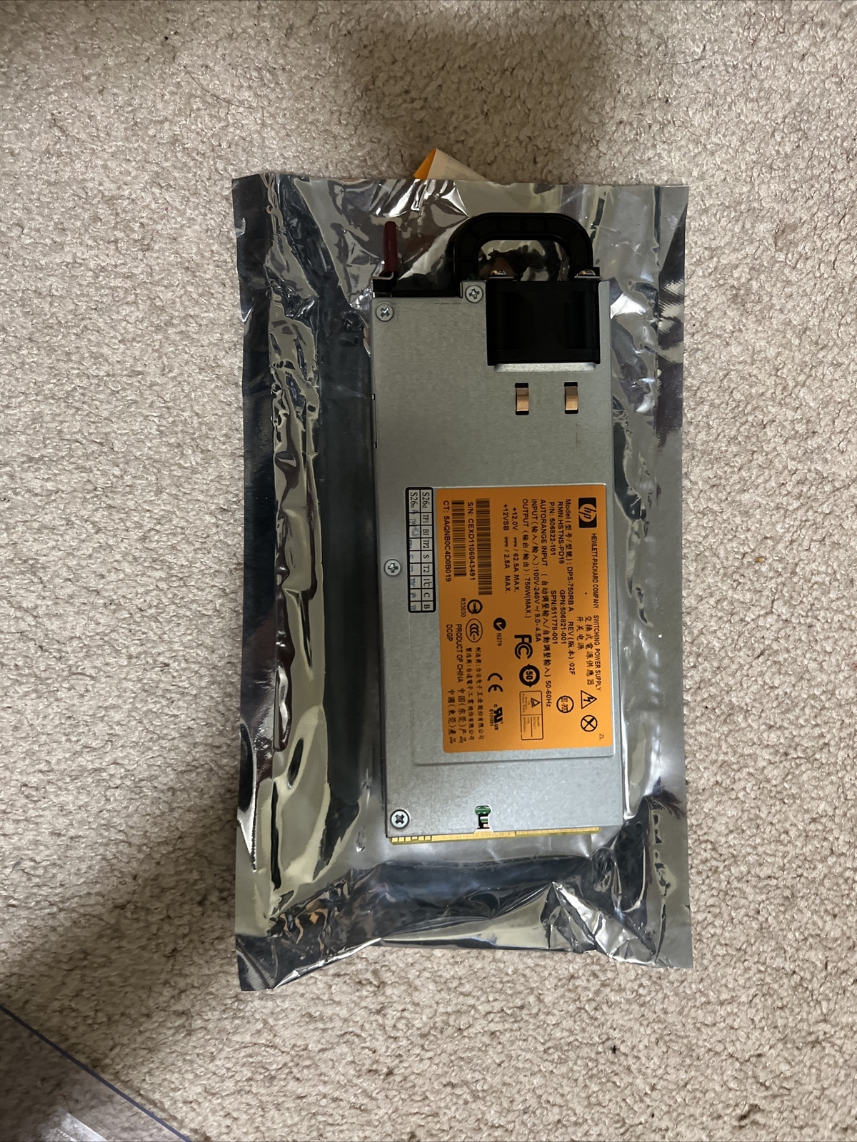 HP 506822-201 750W Power Supply Unit Crypto Mining