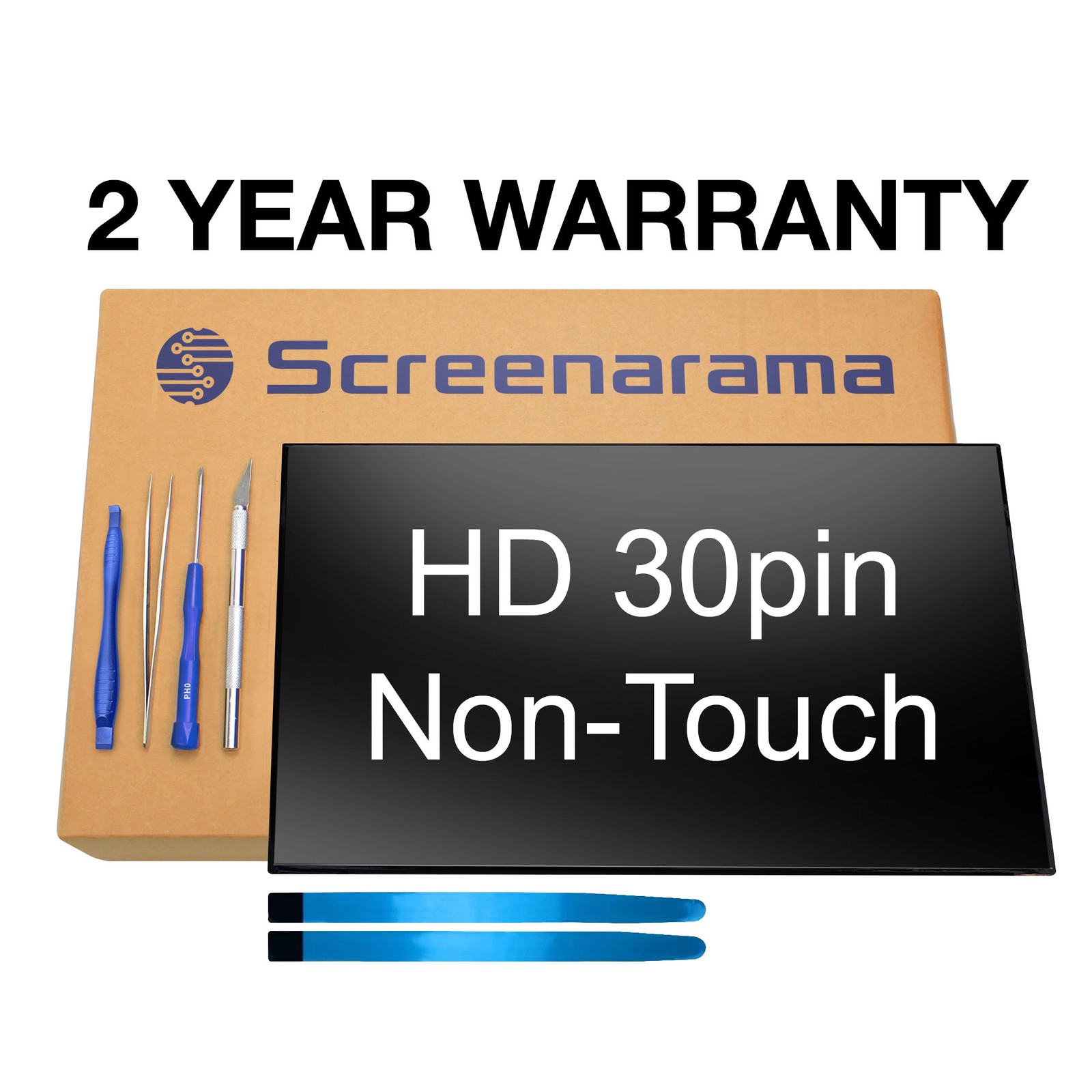 CMO InnoLux N156BGA-E53 REV.C1 HD 30pin LED LCD Screen SCREENARAMA * FAST