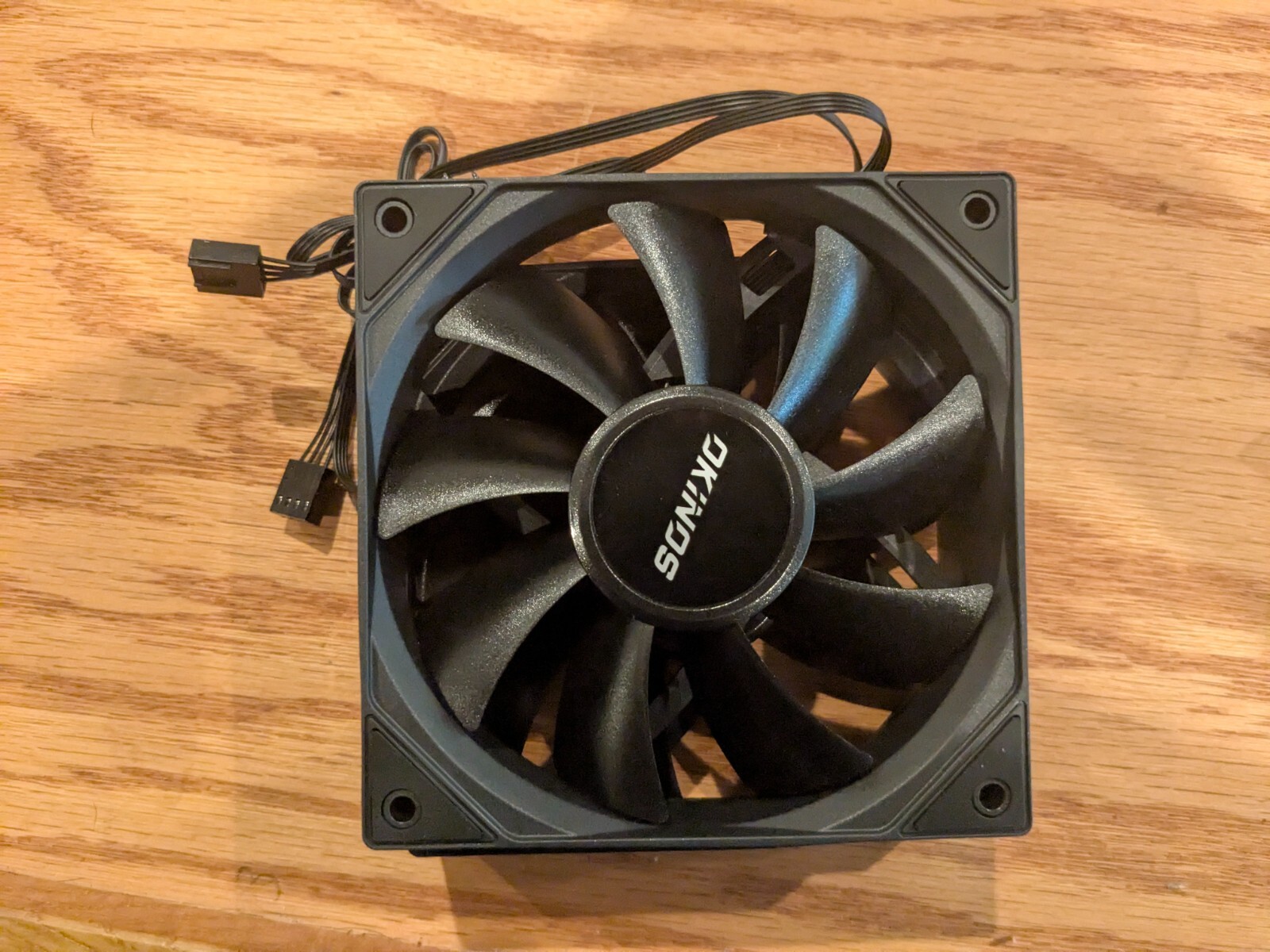 Two Generic 120mm PC Case Fans OPEN BOX NEW
