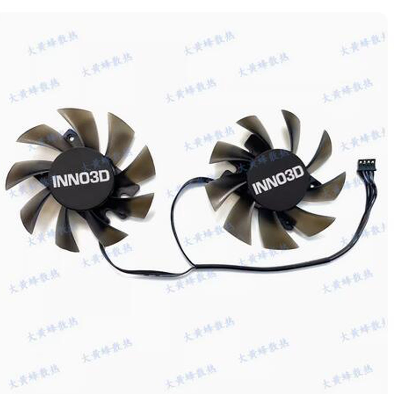 For INNO3D RTX2070 8GB TWIN X2 Black Gold Supreme Graphics Card Fan CF-12815S