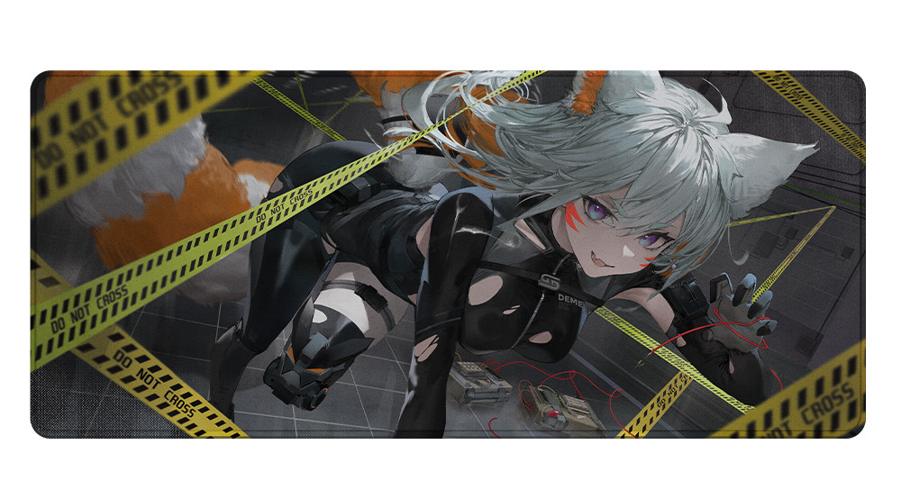 GamerSupps GG Waifu Creator Mousepad - Deme - In Hand
