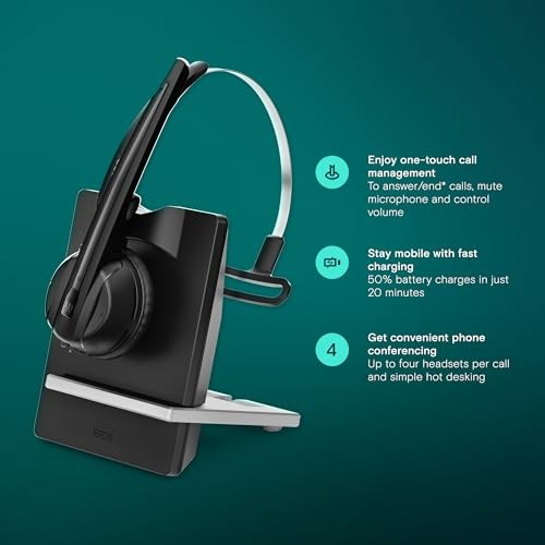 BLACK - EPOS IMPACT D 10 USB ML II