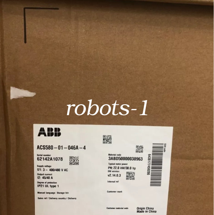ACS580-01-046A-4 brand new 22KW ABB frequency converter FedEx or DHL