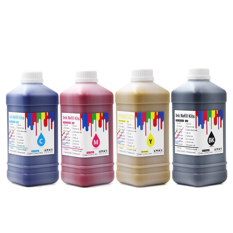 4*1000ML Eco Solvent Ink for Mimaki JV5 JS5 JV33 JV34 CJV TPC1000 DX5 DX6 DX7