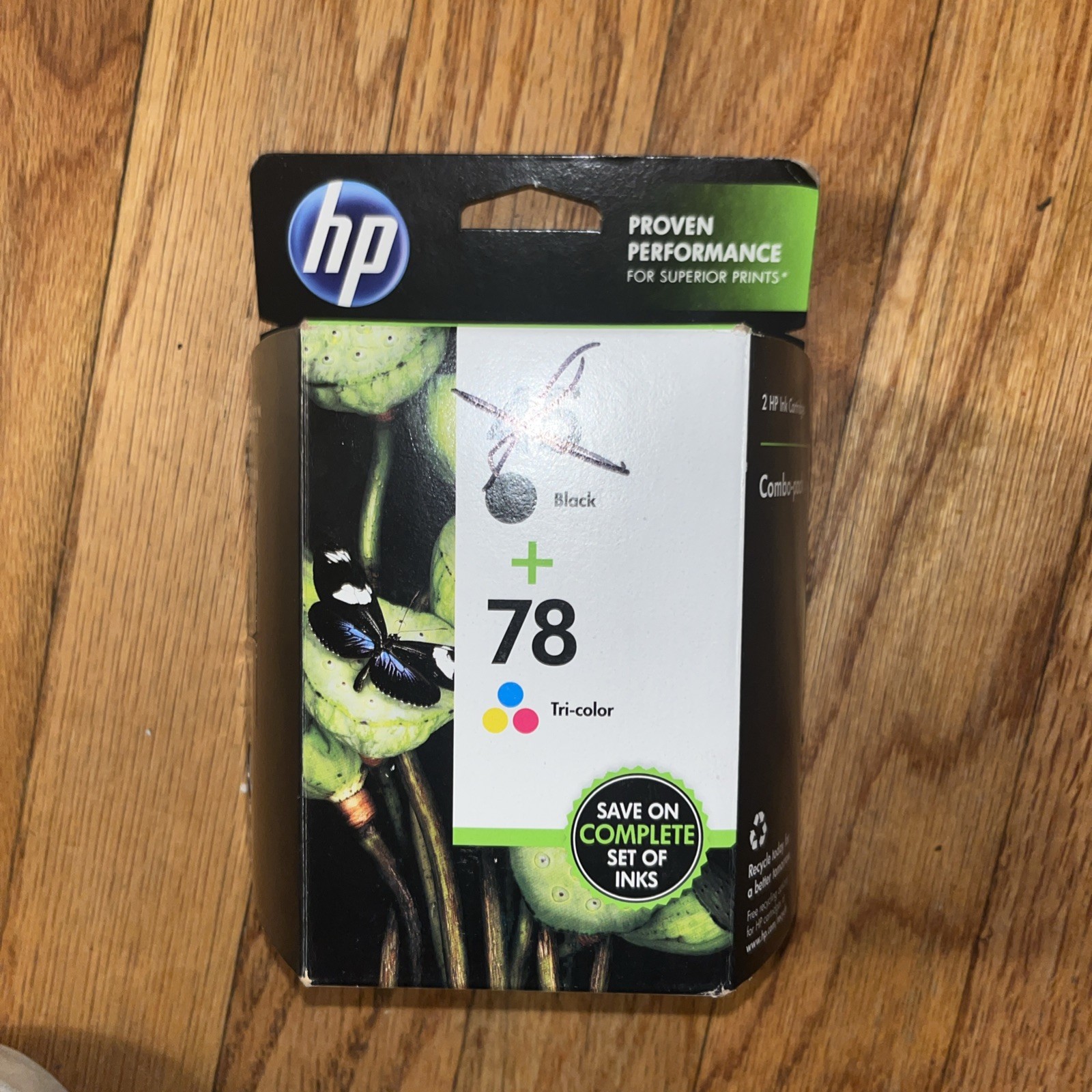 HP 45 78 Color Ink Cartridges - Color Ink ONLY BOX EXP 2013